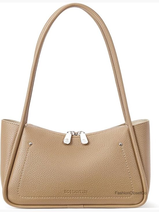 Handbags - Small Hobo Bag Vegan Leather Shoulder Purse Handbag